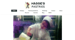 Desktop Screenshot of massespastries.com